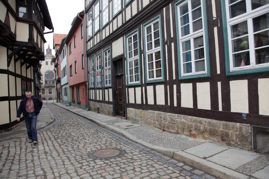 Ferienwohnung Im Stieg 4 Quedlinburg Exterior foto